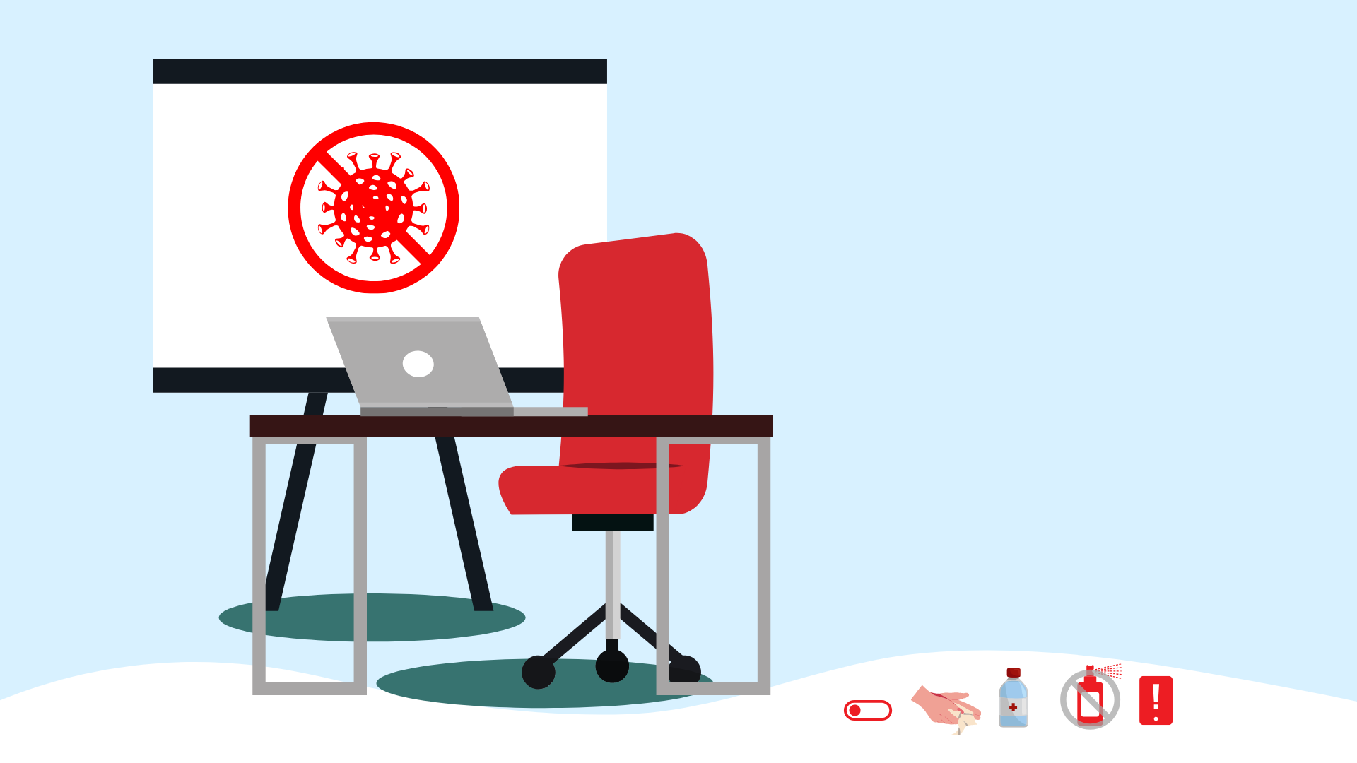 Reguli de igienizare a echipamentelor IT&C la locul de muncă!