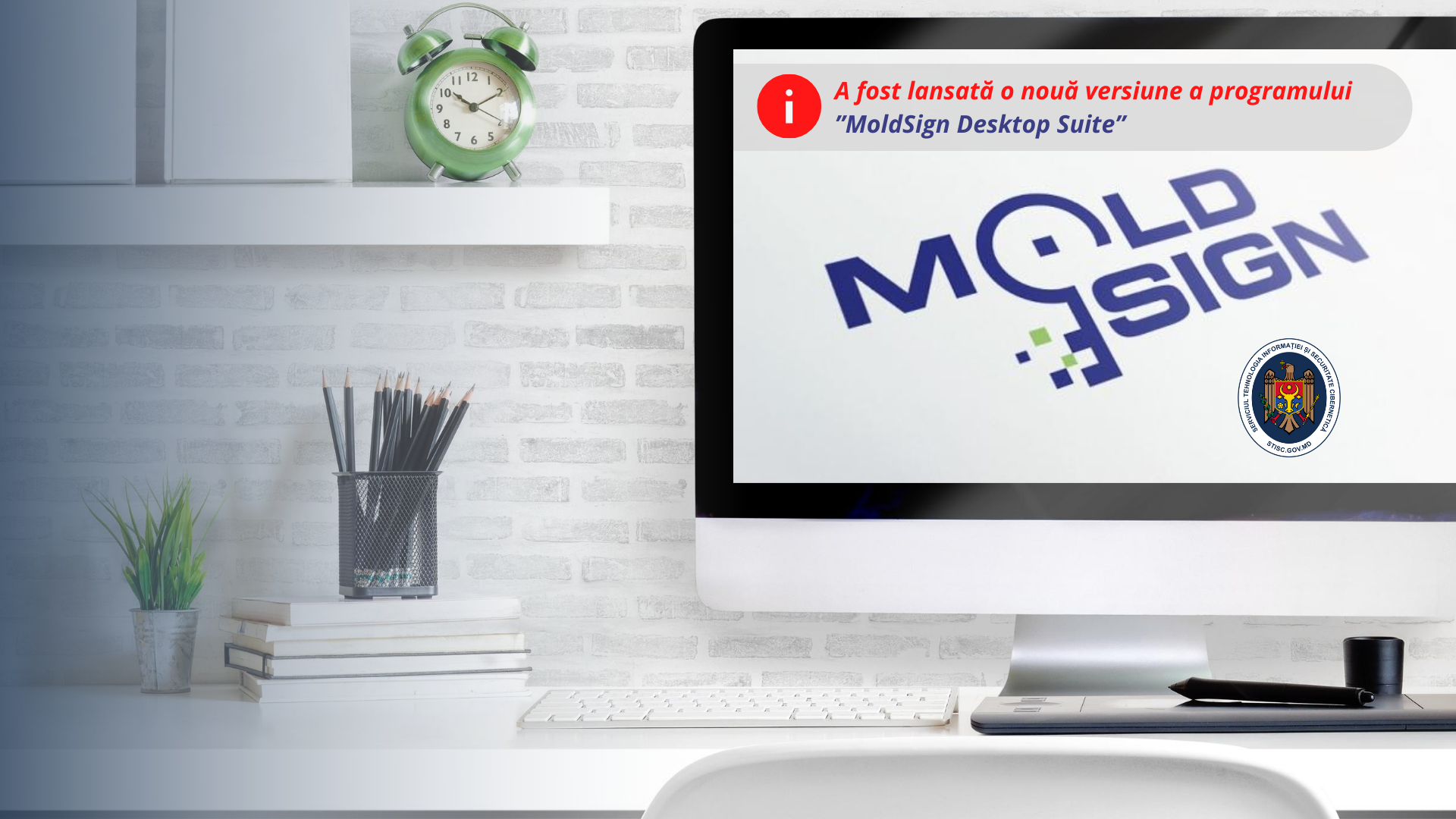 O nouă versiune a programului ”MoldSign Desktop Suite” 