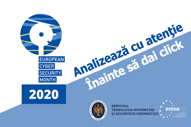 Începe luna securității cibernetice. Directorul STISC: „Societatea trebuie să dezvolte neîntârziat o cultură a securității în mediul online”