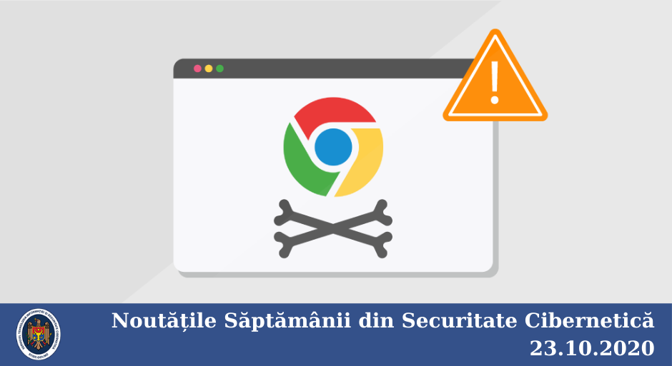 Noutățile săptămânii din Securitate Cibernetică 23.10.2020 