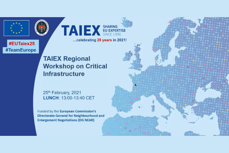 STISC a participat la workshop-ul TAIEX despre Infrastructurile critice 