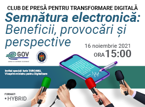 Clubul de presă pentru transformare digitală  
