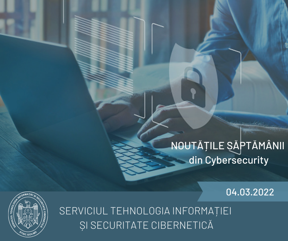 Noutățile săptămânii din cybersecurity