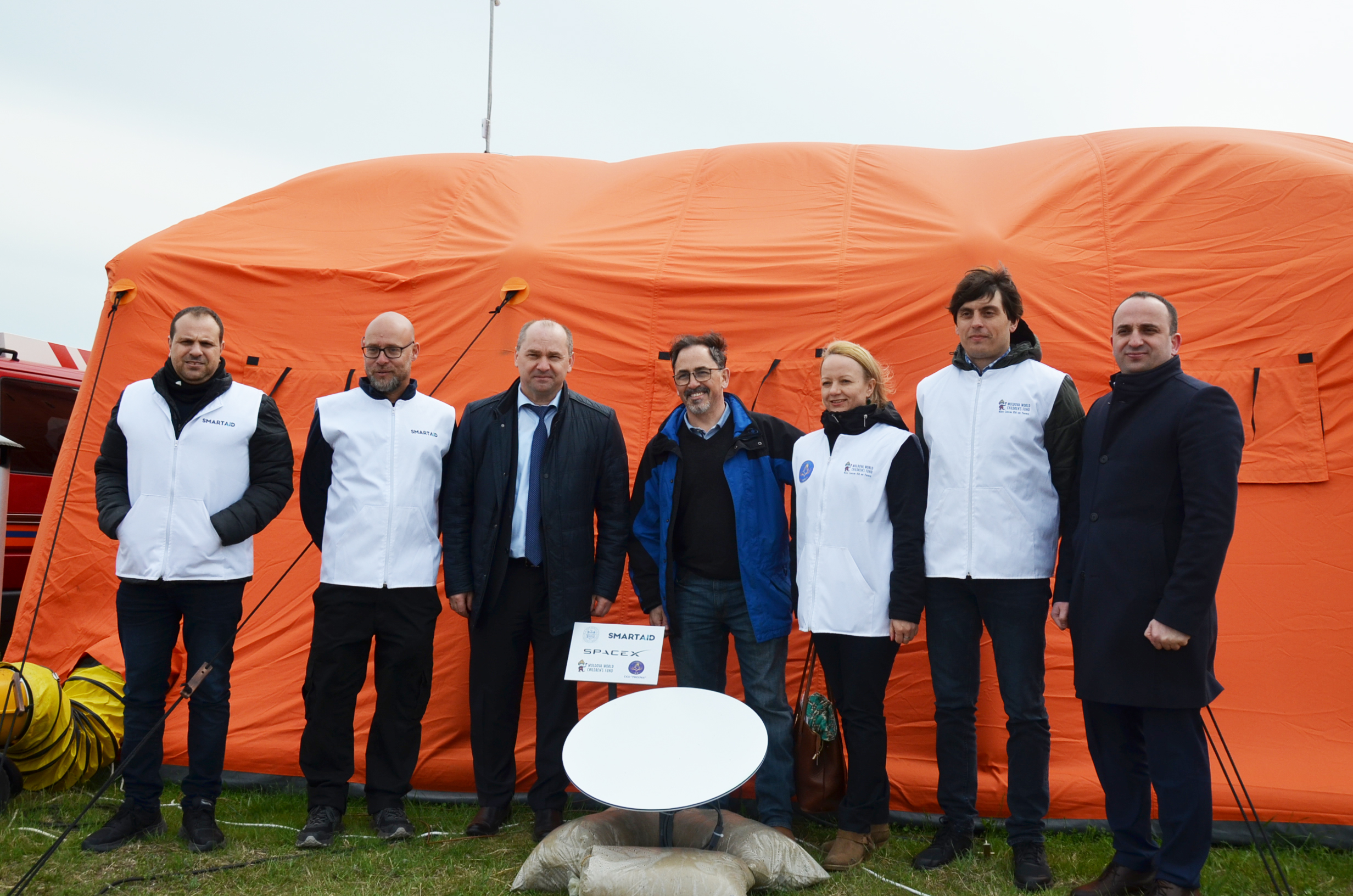 La Palanca  au fost instalate primele antene Starlink 