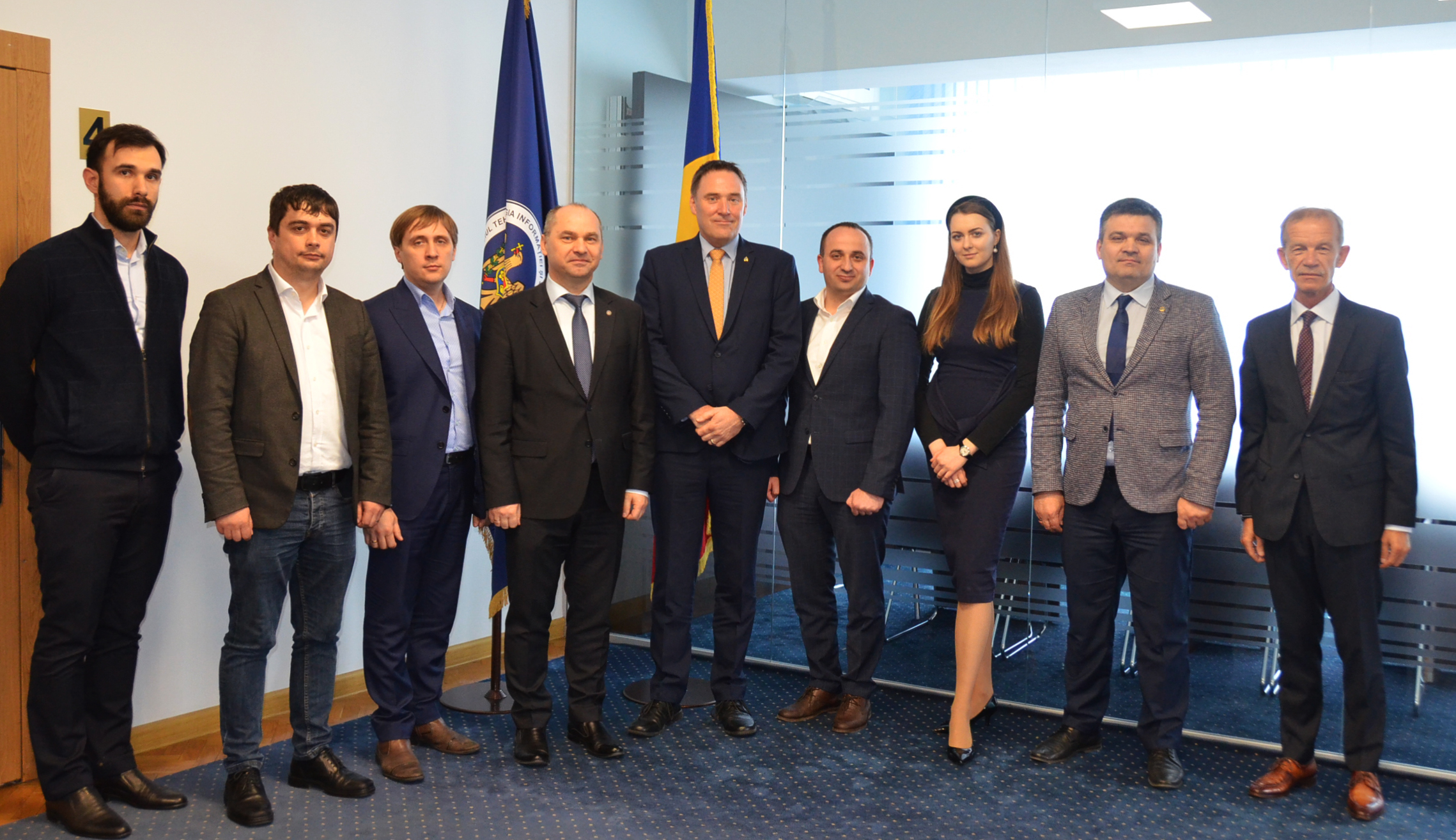 Întrevederea cu șeful Departamentului combaterea crimelor infracțiunilor informatice al INTERPOL-ului (INTERPOL Director of Cybercrime), Craig JONES