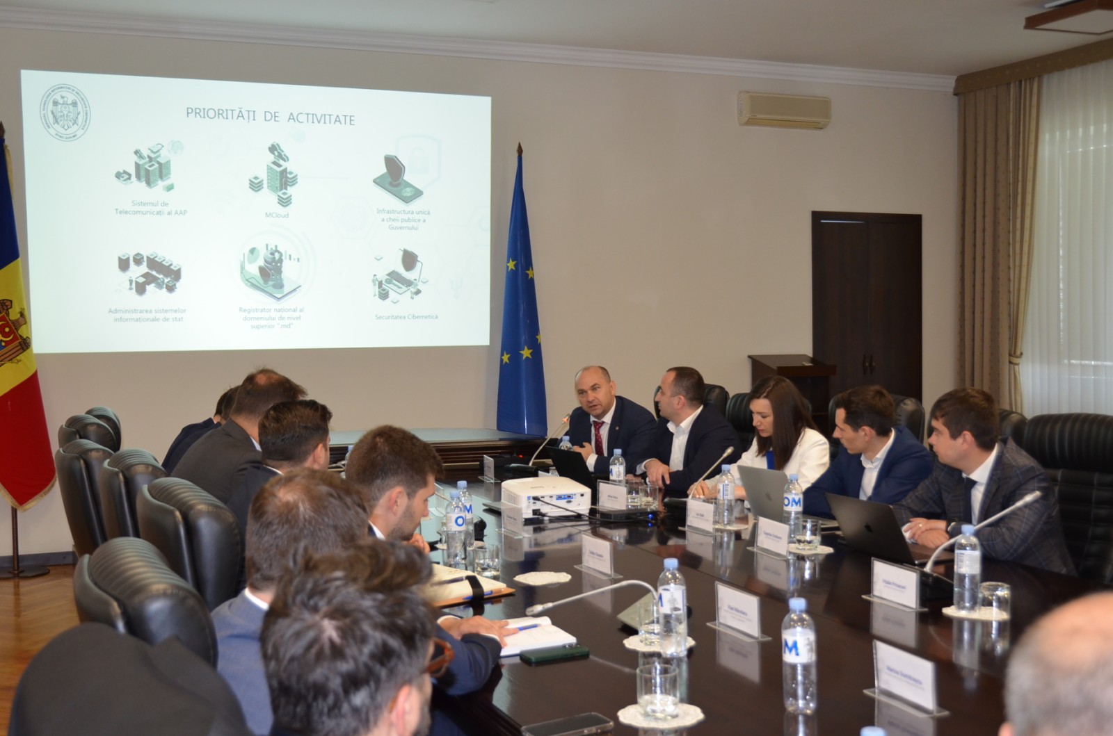 Ministrul cercetării, inovării și digitalizării din România în vizită la STISC