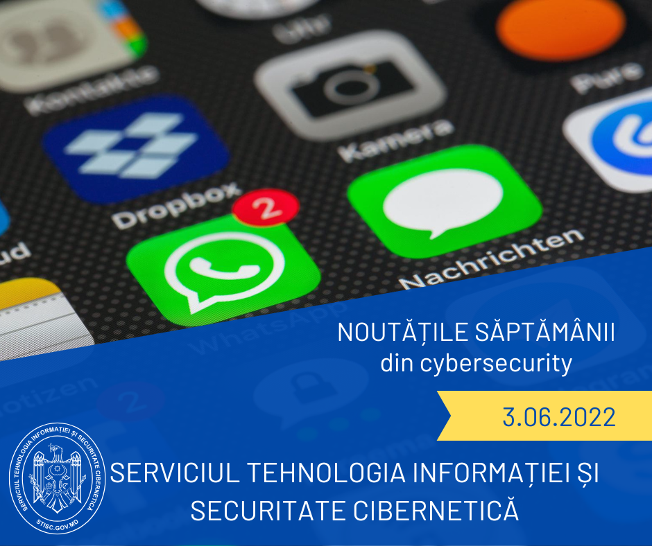 Noutățile săptămânii din cybersecurity 