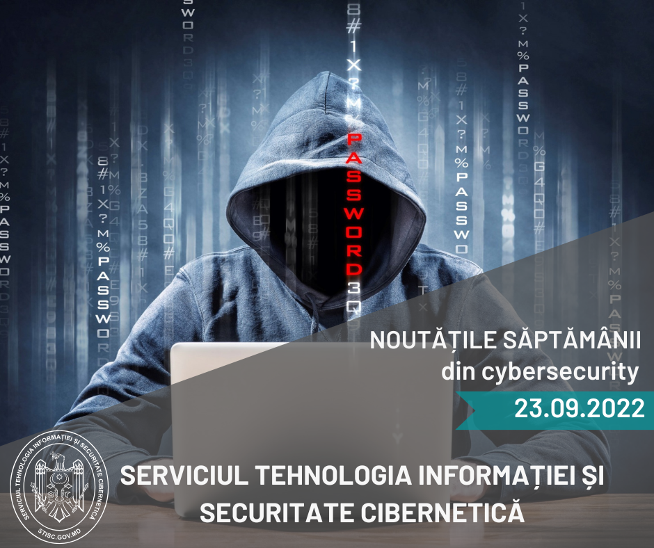 Noutățile săptămânii din cybersecurity 