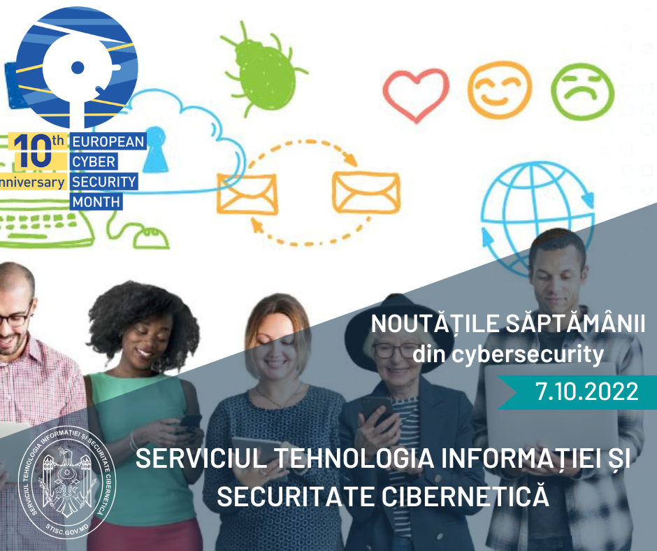 Noutățile săptămânii din cybersecurity