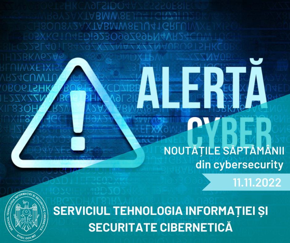Noutățile săptămânii din cybersecurity