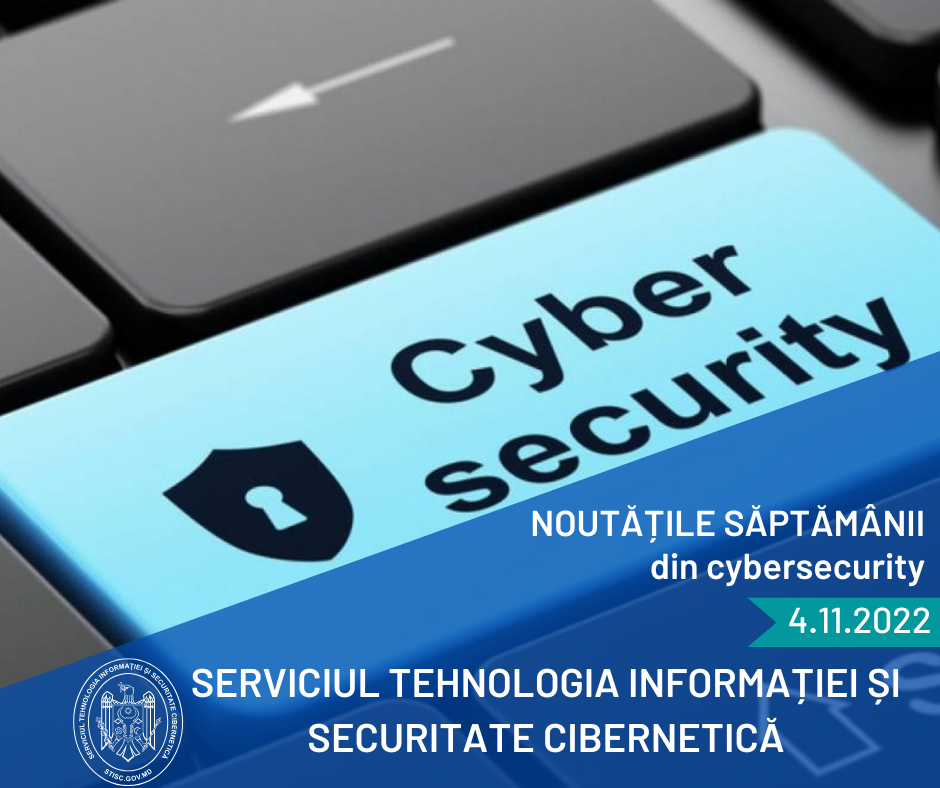Noutățile săptămânii din cybersecurity