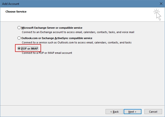 Cum pot configura clientul poștal Outlook 2010, 2013, 2016?