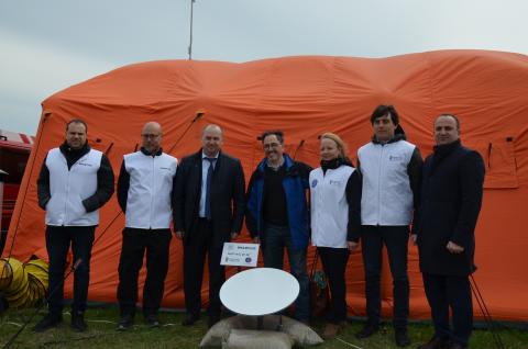 La Palanca  au fost instalate primele antene Starlink 