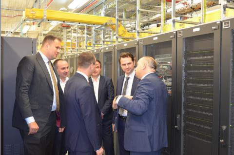 Ministrul cercetării, inovării și digitalizării din România în vizită la STISC5