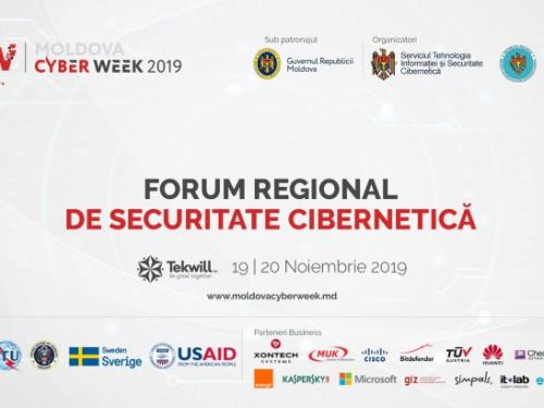 Moldova Cyber Week 2019 - Forum Regional de Securitate Cibernetică