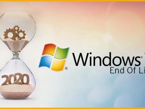 Începând cu 14 ianuarie 2020, PC-urile care rulează Sistemul de Operare Windows 7, nu vor mai primi actualizări de securitate.