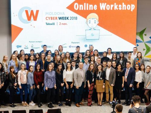 Siguranța copiilor în mediul online, abordat la “Moldova Cyber Week 2018”