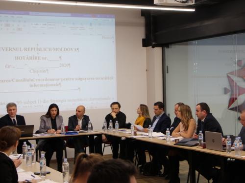 STISC a participat la ședința grupului de lucru privind crearea Consiliului coordonator pentru asigurarea securității informaționale