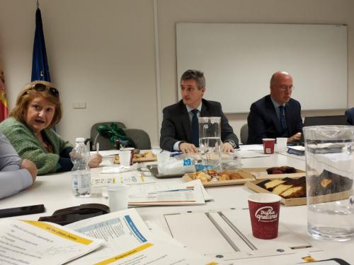 Serviciul Tehnologia Informației și Securitate Cibernetică, într-o vizită de studiu la Secretariatul General Spaniol