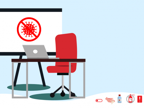 Reguli de igienizare a echipamentelor IT&C la locul de muncă!