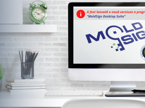 O nouă versiune a programului ”MoldSign Desktop Suite” 