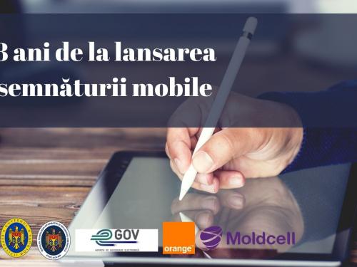 STISC marchează astăzi 8 ani de la lansarea semnăturii mobile și anunță extinderea termenului de valabilitate al certificatului cheii publice, pentru utilizatorii semnăturii mobile, de la 1 an la 2 ani
