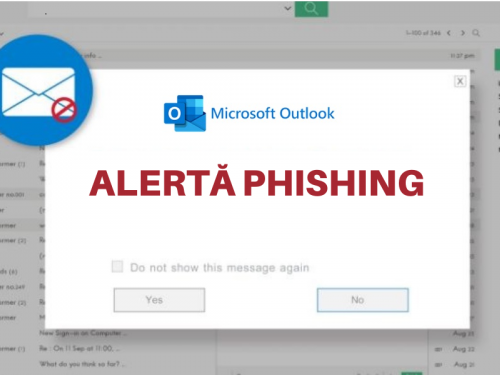 O nouă campanie de phishing prin e-mail vizează Microsoft Outlook