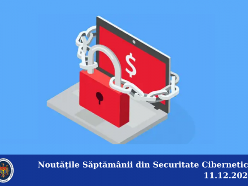 Noutățile Săptămânii din Securitate Cibernetică 11.12.2020