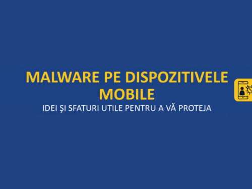 Campania de conștientizare împotriva malware-ului pentru dispozitivele mobile