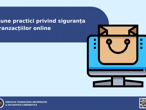 Ghid de bune practici privind siguranța tranzacțiilor online