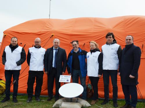 La Palanca  au fost instalate primele antene Starlink 