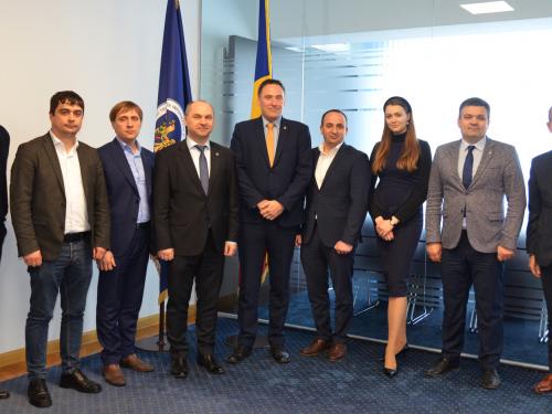 Întrevederea cu șeful Departamentului combaterea crimelor infracțiunilor informatice al INTERPOL-ului (INTERPOL Director of Cybercrime), Craig JONES