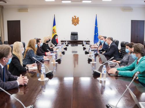 Întrevedere cu delegația din Estonia