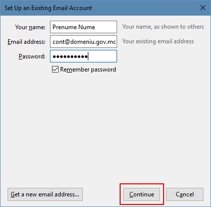 Cum pot configura clientul poștal Mozilla Thunderbird?